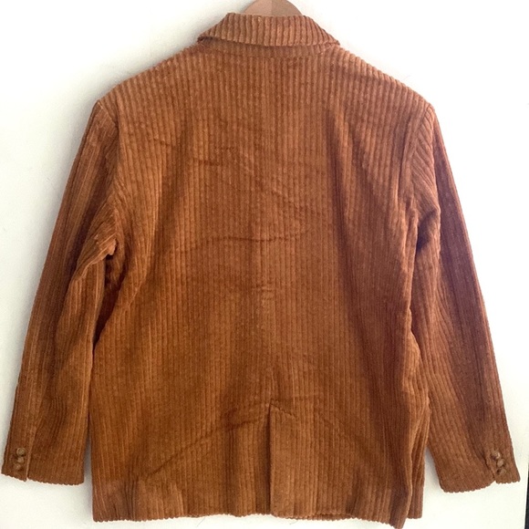 (A8) Blank NYC Wide Wale Corduroy Oversized Blazer Jacket, Size Large, NWT - Picture 10 of 12